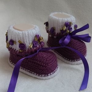 Baby booties from 3-6 months